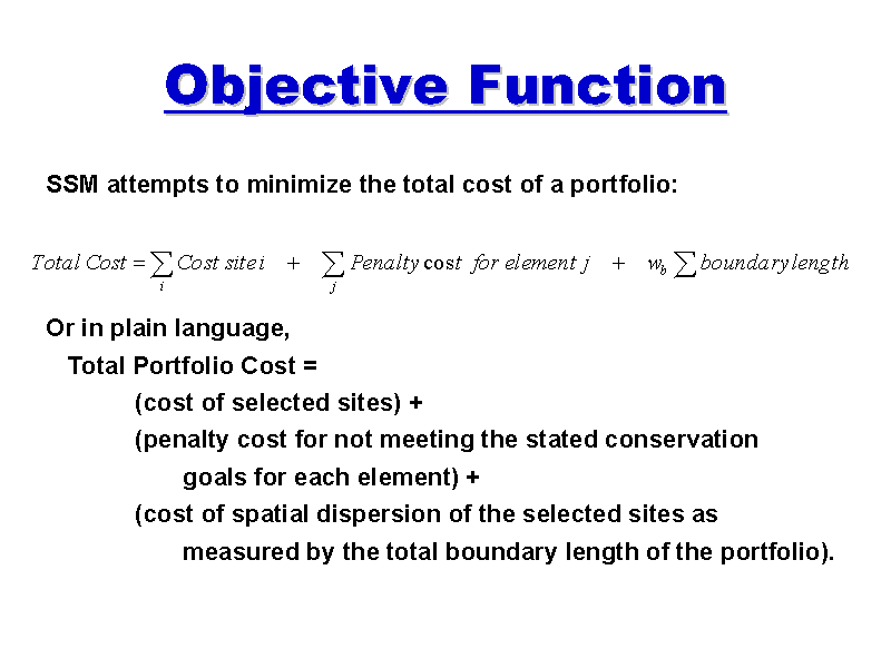 Objective Function